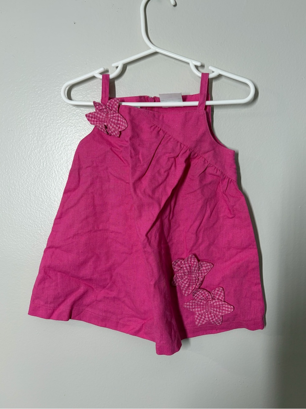 Vintage basic editions Pink Sleeveless Sundress size 12 months